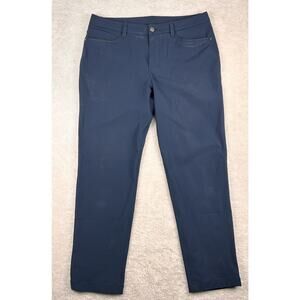 Lululemon Pants Mens 34 Blue ABC Classic Fit Trouser Smooth Twill Chino 34x30
